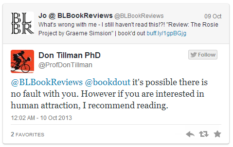 Don Tillman tweet