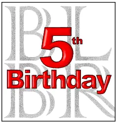 Booklover Book Reviews 5th Birthday Giveaway