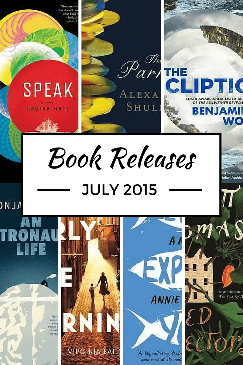 Book releases that have caught my eye – July 2015