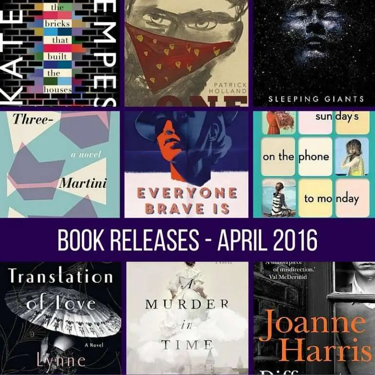 April book releases that have caught my eye – 2016