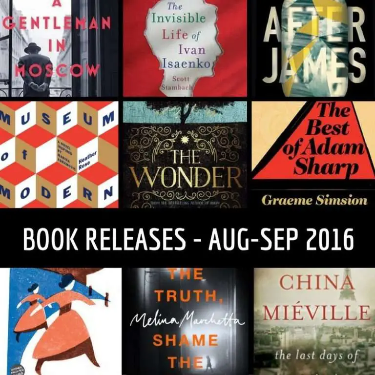 August & September book releases that have caught my eye – 2016