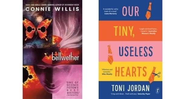 Romantic Comedy Books - Bellwether Connie Willis & Our Tiny Useless Hearts Toni Jordan Best Romantic comedy books list - Bellwether & Our Tiny Useless Hearts