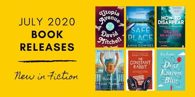 July 2020 Book Releases - New in Fiction