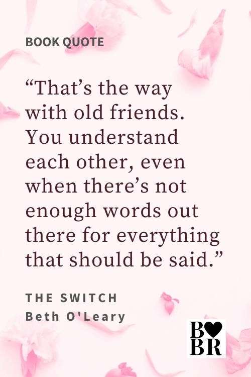 The Switch Book Quote - Friendship