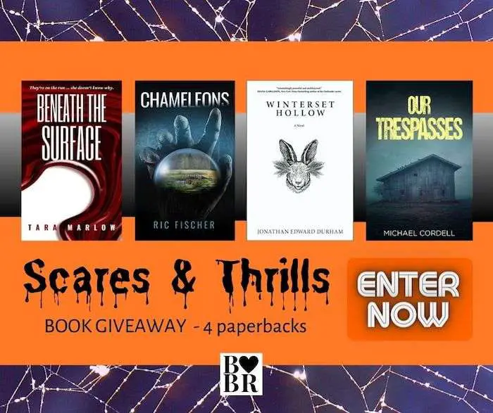 Scares & Thrills Book Giveaway, 4 paperback