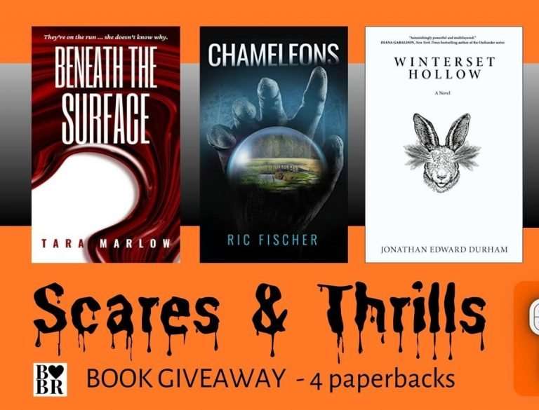 Scares & Thrills Book Giveaway, 4 paperbacks