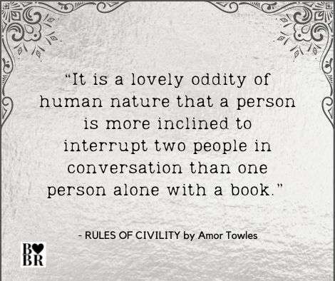 Book Quotes - Rules of Civility