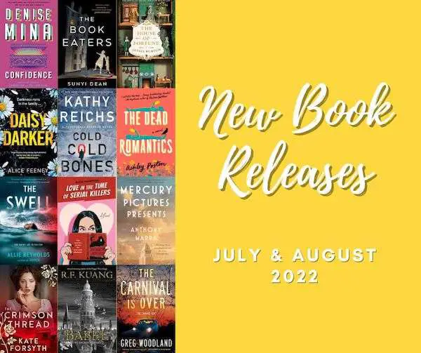 New Book Releases 2022 - July August 