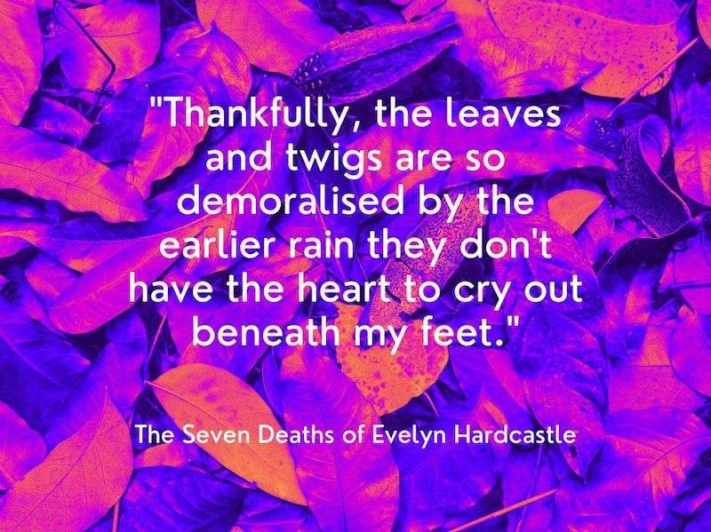 Book Quote - The Seven Deaths of Evelyn Hardcastle