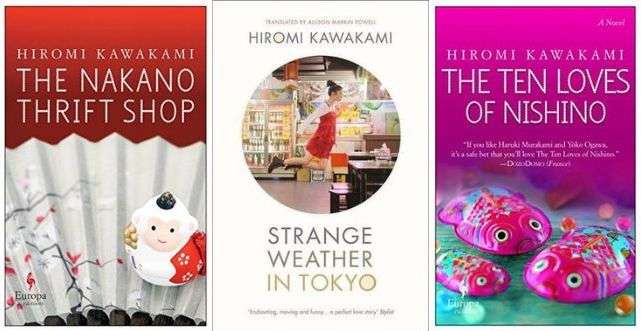 Translated books by Japanese writer Hiromi Kawakami