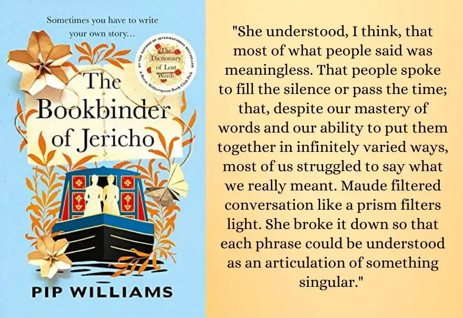 The Bookbinder of Jericho Quote